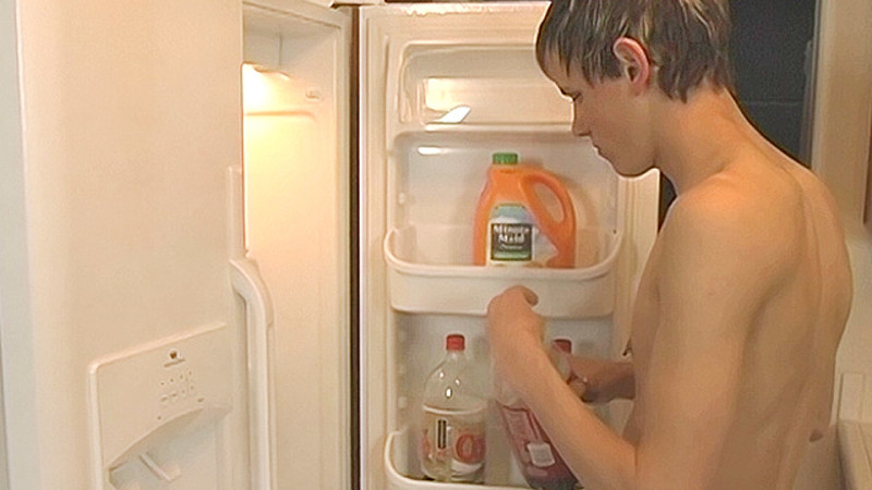 Hungry For Boy Hole In The Kitchen