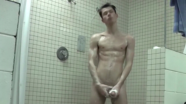 Squirting Spooge In The Showers