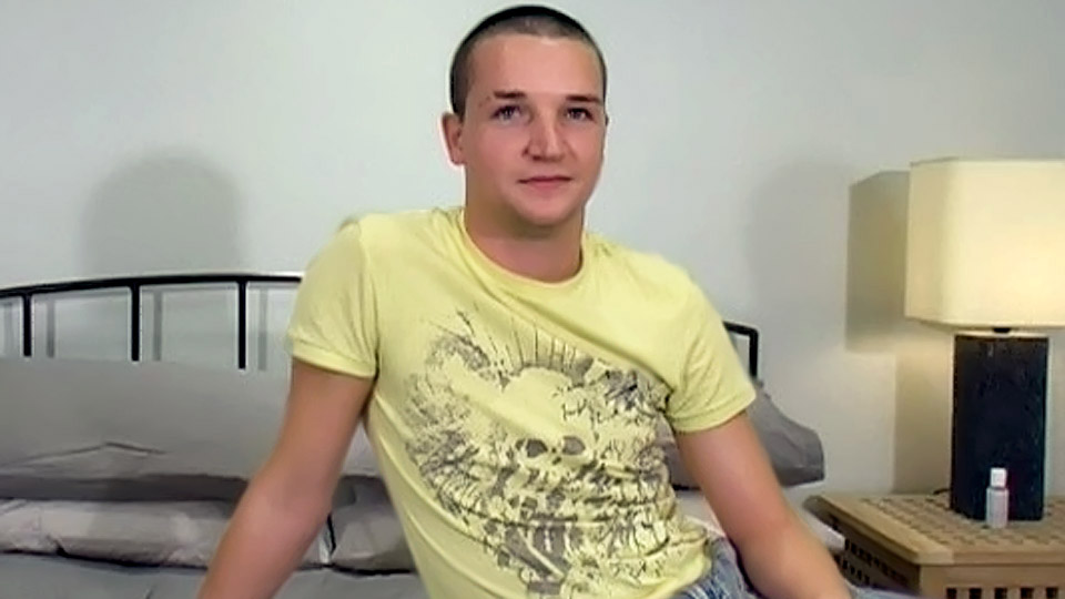 Nervous Mark Rubs One Out