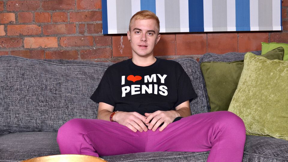 Interviewing Blond boy Jamie