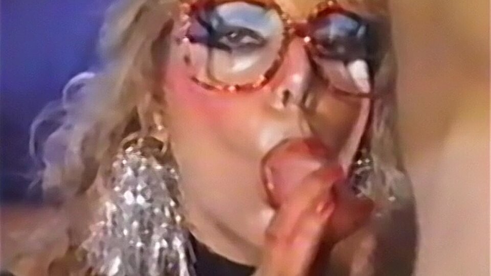 Dirty Blonde Takes a Huge Sticky Load in the Face