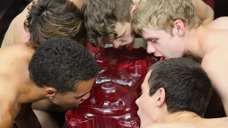 A Sticky Gummybear Orgy