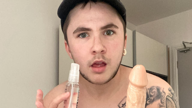 Trans Boy Jordan Solo Fun