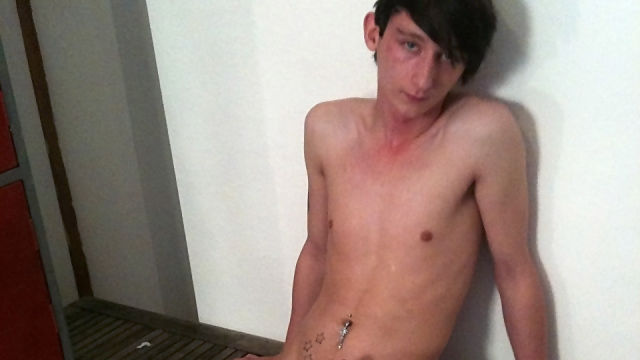 Hung Uncut Locker Room Wanking