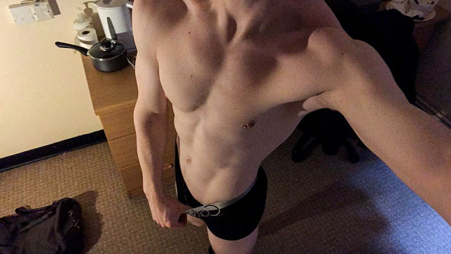 Restroom Boner Stroking