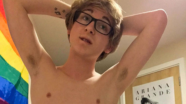 Teen Boy Squirts His Cream