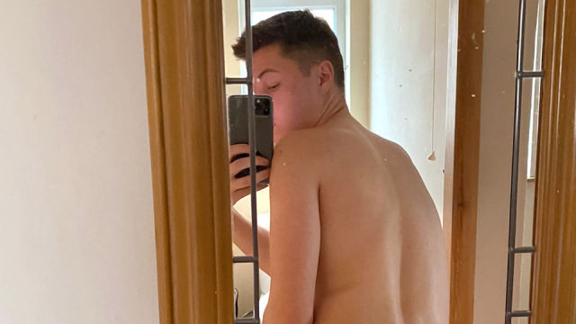 A Toy For His Oiled Ass
