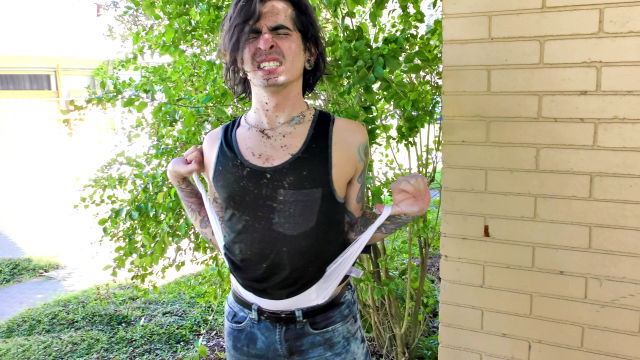 Johnny Gets Locked Out & Dirty