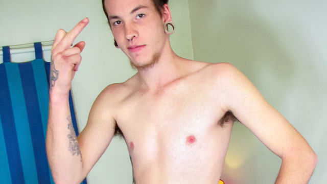 He Loves Showing Off His Big Cock