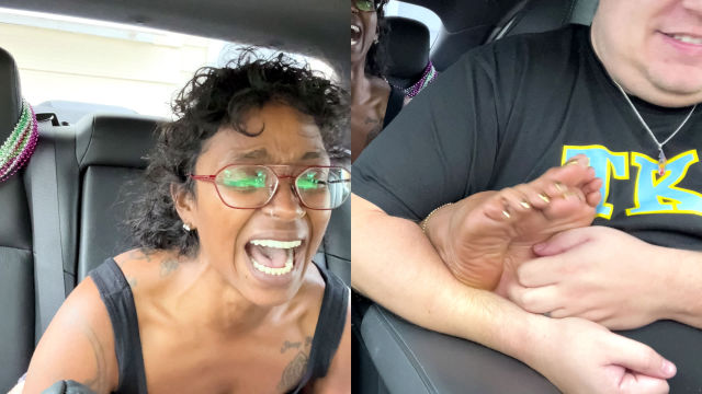 Snyft: Lady Phoenix's Feet Tickled
