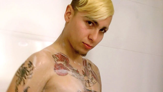 Sexy Seth Strokes In The Shower
